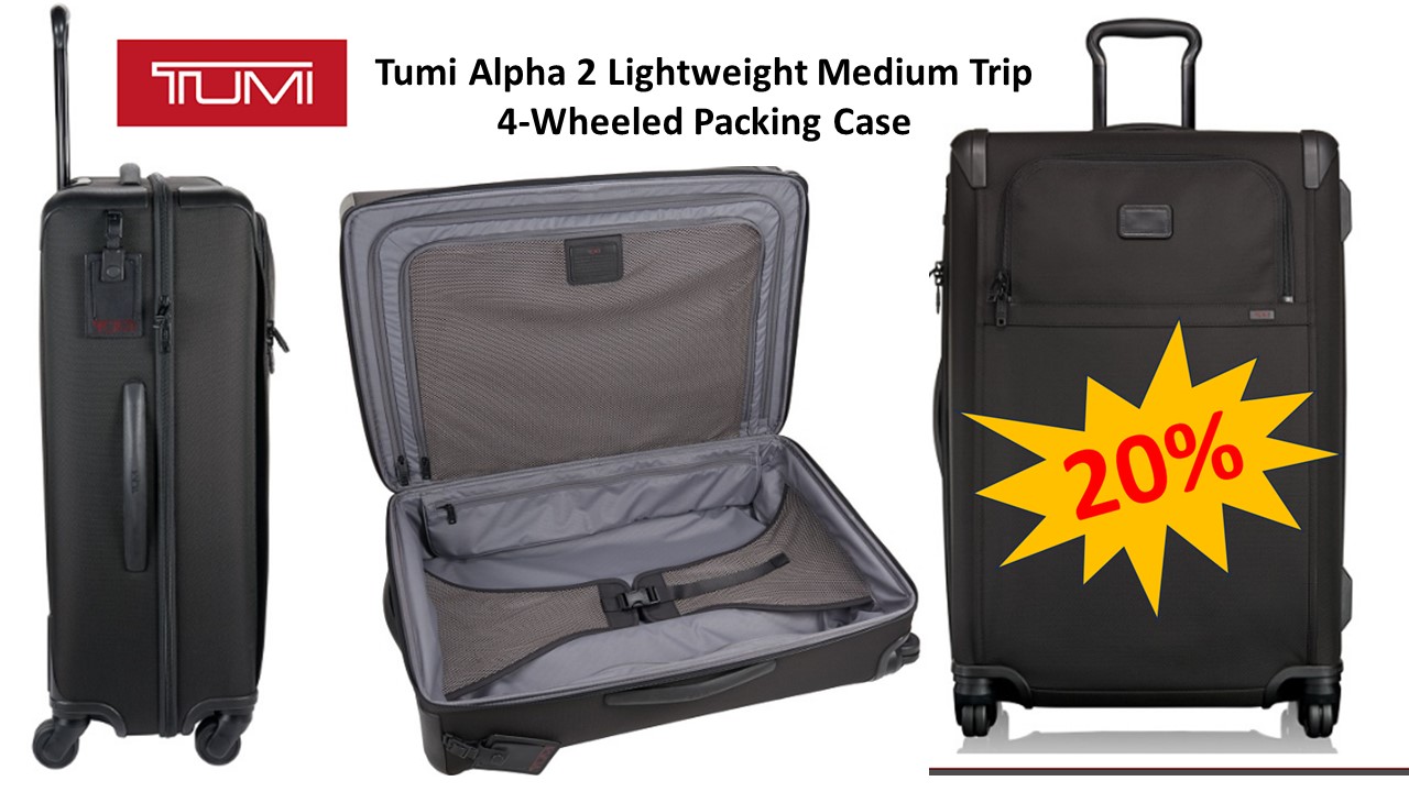 Tumi Alpha 2 Medium Trip 4-Wheeled 